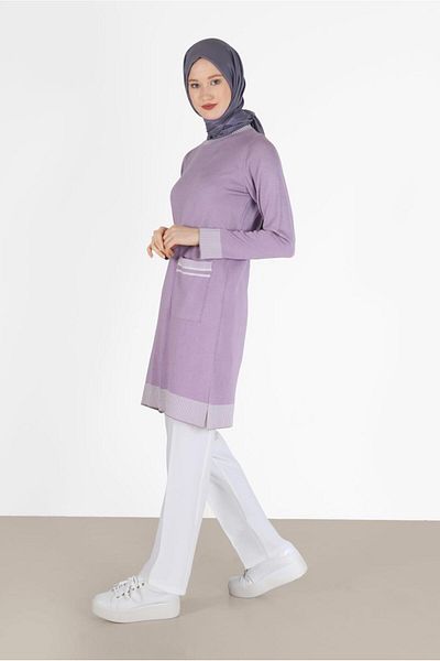 Alvina POCKET DETAILED KNIT TUNIC 42104