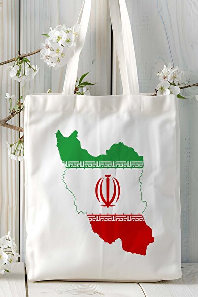 ART HEDİYE Μοντέλο τσάντας ώμου με στάμπα με ιρανική σημαία