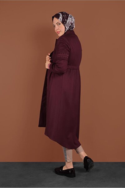 TRENDTESETTÜR Жіночий тренчкот з вишивкою та деталями, з ґудзиками 1350