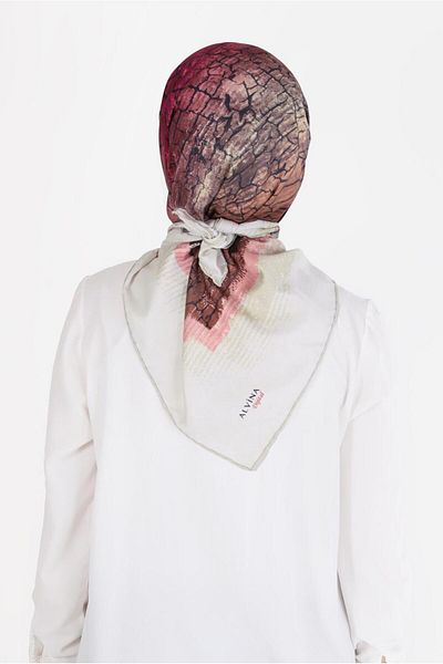 Alvina Φουλάρι ALVİNA DIGITAL TWILL 8105