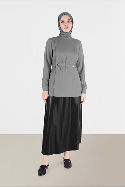 Alvina CLASSIC LEATHER SKIRT 60220-2