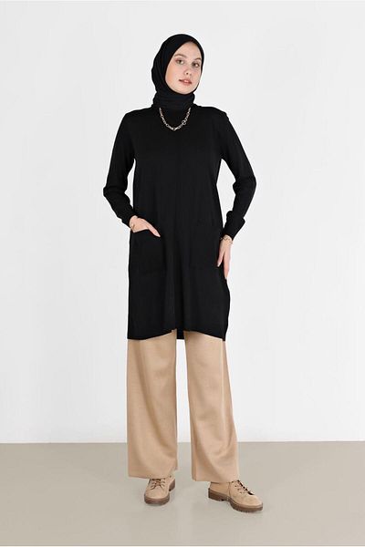 Alvina POCKET DETAILED KNITWEAR TUNIC 42008