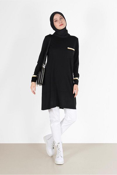 Alvina POCKET DETAILED KNITWEAR TUNIC 42013