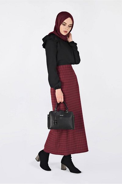 TRENDTESETTÜR 4801 Μοντέλο Μπλούζα με βολάν