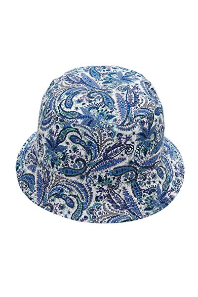 Bay Şapkacı قبعة برمودا نسائية مزدوجة الجوانب 6239