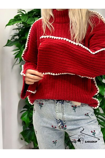 OFFO Red Sweater