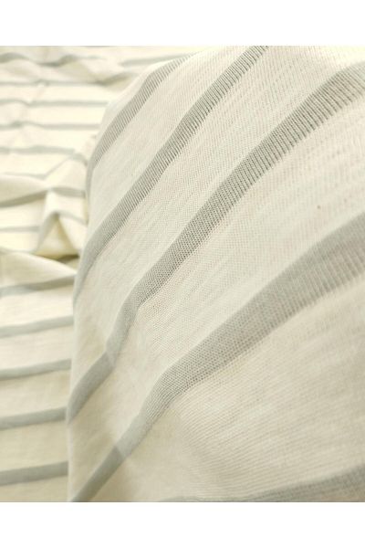 Kumaş Parça Κρεμ Γκρι Λεπτό Πλεκτό - 125cm x 140cm
