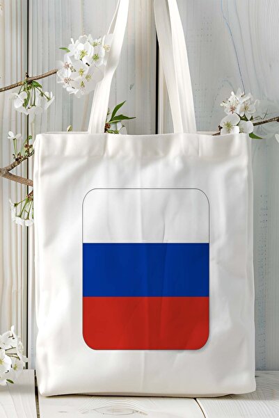 ART HEDİYE ΡΩΣΙΑ μοντέλο τσάντας ώμου με στάμπα με σημαία της Ρωσίας