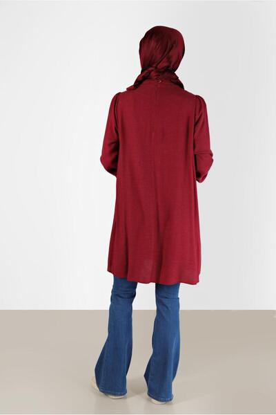 Alvina TUNIC 42259-1 WITH BOW DETAILED BACK ZIPPER