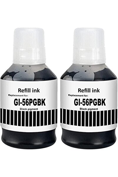 Canon Gı-46 Muadil Mürekkep Siyah / Maxify Gx6040 / Gx6050 / Gx7040 / Gx7050 ...