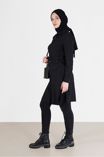 Alvina POCKET DETAIL BUTTONED TUNIC 42353