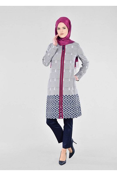 TRENDTESETTÜR T 1700 Alaska Vest - Hijab Trench Coat