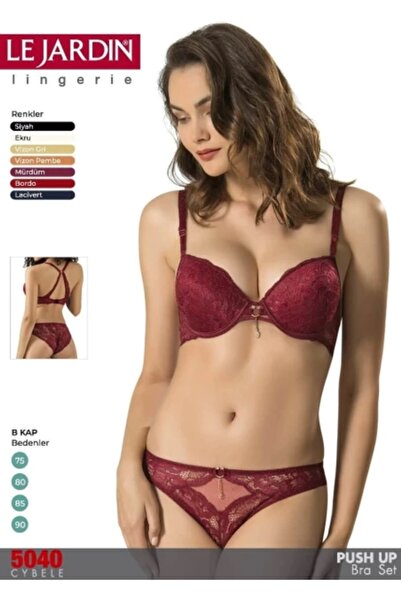 Le Jardin Σετ σουτιέν από σιλικόνη και πέτρα Brodeli