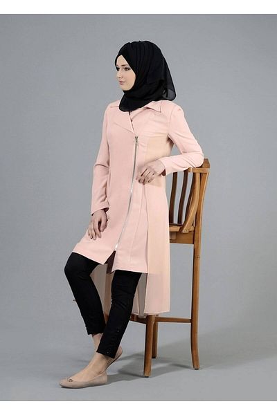 TRENDTESETTÜR T 1446 Μοντέλο Nazenin Trench Coat