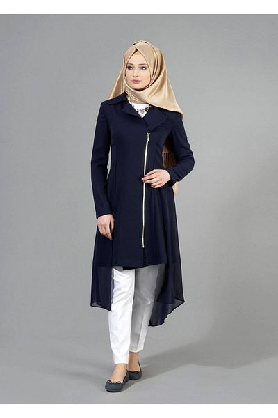 TRENDTESETTÜR T 1446 Μοντέλο Nazenin Trench Coat