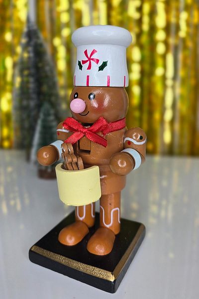 PEKSHOP Πρωτοχρονιάτικα μπισκότα και μπισκότα - Adam Nutcracker Table Top Στολίδι, 16 μοντέλα