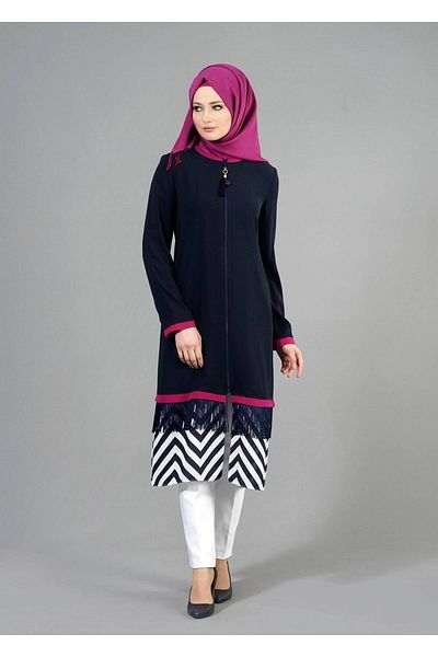 TRENDTESETTÜR T 1576 Μοντέλο Σουφλέ Hijab Trench