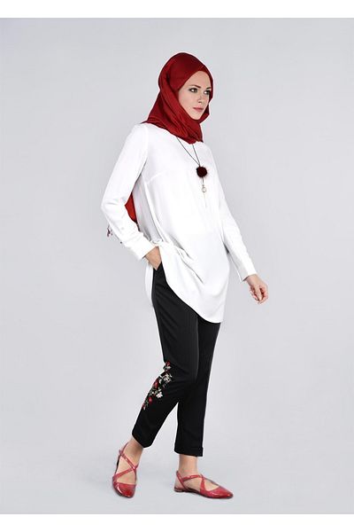 TRENDTESETTÜR Women's Black T 7174 Sarah Pants