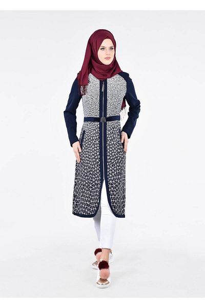 TRENDTESETTÜR Meriva T 1741 Hijab Trench