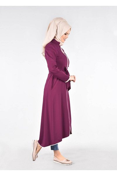 TRENDTESETTÜR T 1721 Demre Hijab Trench