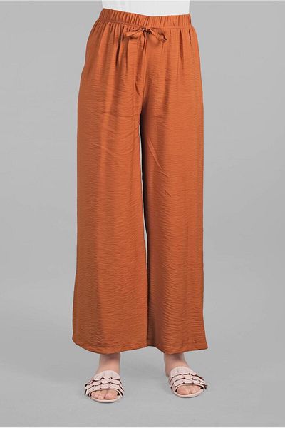 TRENDTESETTÜR Women's Tile Waist - Elastic Laced Trousers 9002