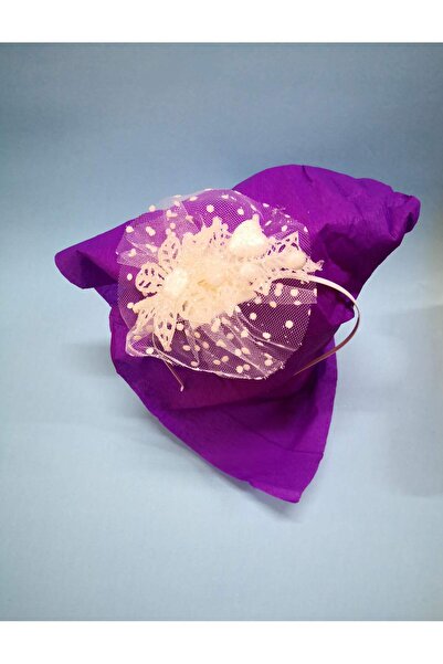 Orhun Kırtasiye Beyaz Simli Çiçek Modelli Tül Aksesuarlı Taç 8 Yaş Üzeri Kız ...