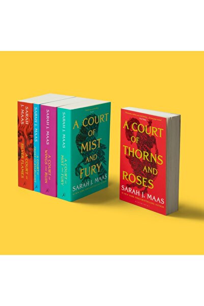 Random House Ένα σετ σκληρόδετου κουτιού με 5 βιβλία A Court Of Thorns And Roses (A COURT OF THORNS AND ROSES, 9)