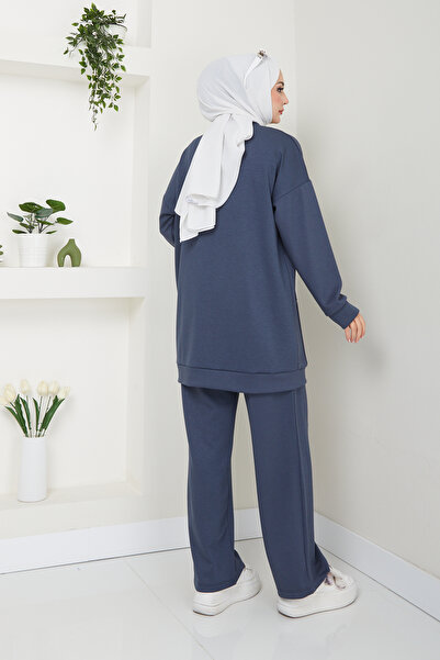 Pamuk Butik Kadın İki İplik Pantolonlu İkili Takım