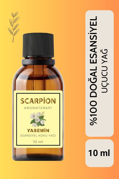 SCARPİON YASEMİN Uçucu Buhur Yağı Hava Nemlendiriciler için Buhurdanlık Esans...