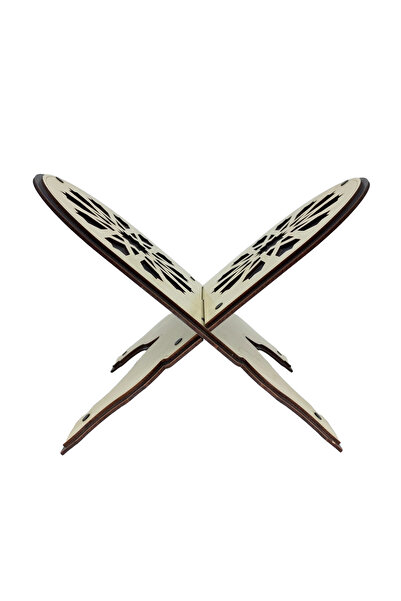 şamaksesuar Ahşap Desenli Kuran Rahlesi