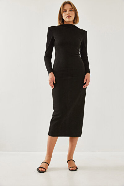 Bianco Lucci Dámské semišové šaty s leopardím pásem 4438 60351216