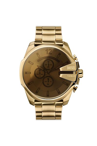 Diesel gold mens watch outlet