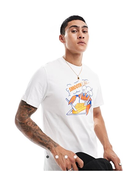 Nike Спортивний одяг OC LBR PK5 "Smooth Like Graphic Біла чоловіча футболка з коротким рукавом