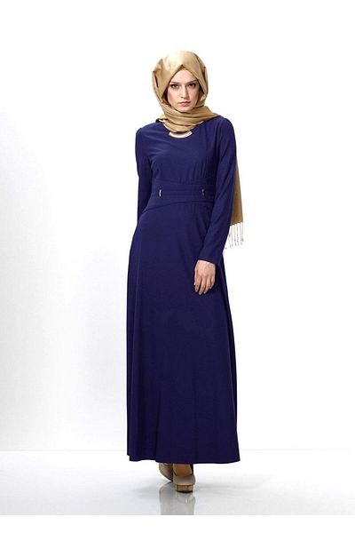 TRENDTESETTÜR Γυναικείο φόρεμα Navy Blue (INDIGO) Basic 4313
