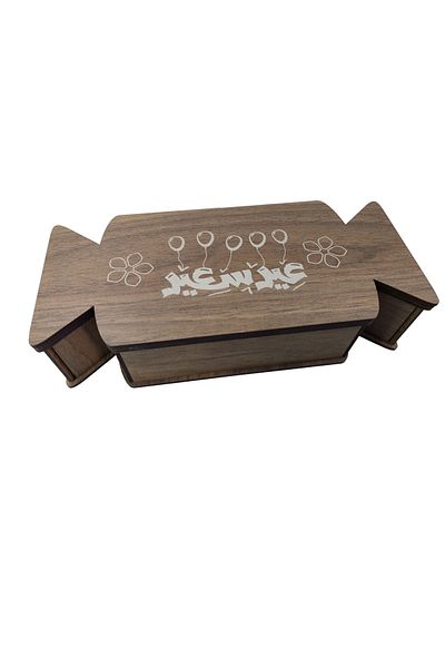 şamaksesuar Candy for the Holiday, Chocolate Happy Holidays Candy Box