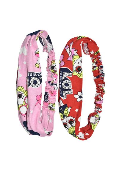artı bir bodrum Lol Patterned Elastic Parachute Bandana