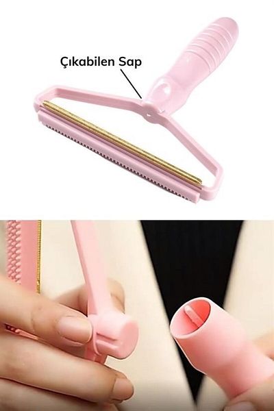 MBB ETİCARET Double Sided Clothes Sweater Plastic Fabric Hair Removal and Lint Remover Collector Portable