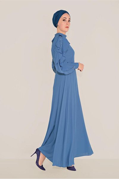 TRENDTESETTÜR ΓΥΝΑΙΚΕΙΟ ΣΚΟΥΡΟ ΜΠΛΕ (A.INDIGO) T 40546 ΦΟΡΕΜΑ BREEZE 38/46 TEK40