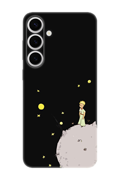 frondcase حافظة لهاتف سامسونج S24 FE الأمير الصغير باللون الأسود