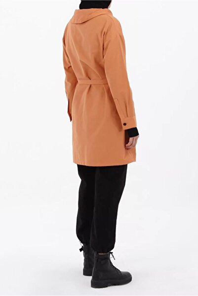 TRENDTESETTÜR Women's Orange (ORANGE) Belted Tunic 70105