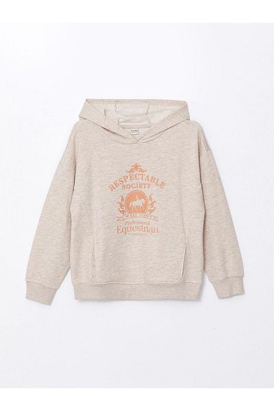 LC Waikiki Lcw Kids Hooded Girl's Tracksuit Set