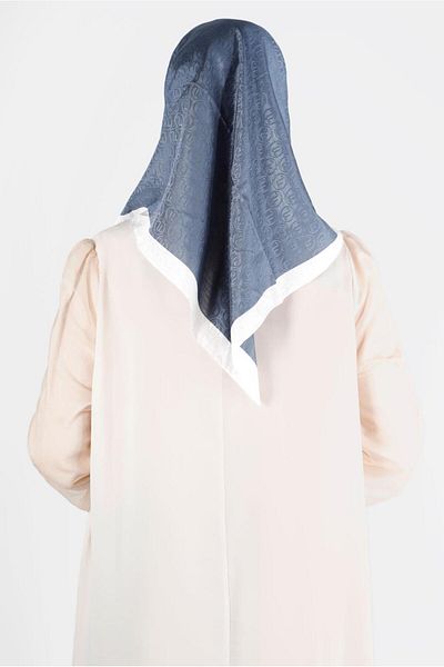 Alvina Eșarfă cu monogramă ALVINA 8142 - Scurtă