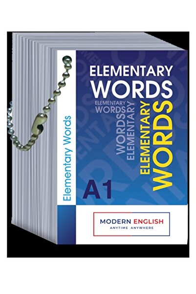 Modern English Elementary Words - (A1 Kelime Kartları)