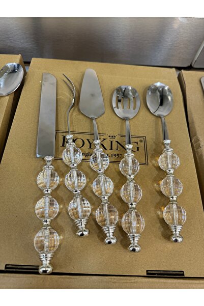 hediye طقم ملاعق تقديم ESTERHOMEDECOR مكون من 5 قطع