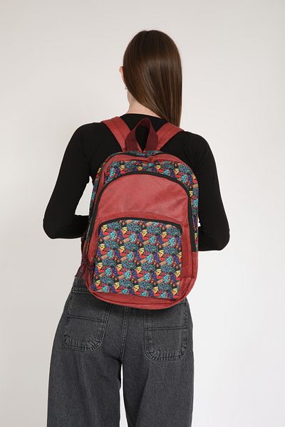 Street Bag Ethnic Authentic Bohemian Αδιάβροχο Φαρδύ Ορθοπεδικό Σακίδιο πλάτης 3 θέσεων
