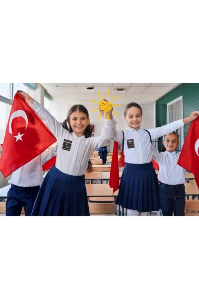 Kozalak Tasarım 24 November Teacher's Day Special Day Name Badge Label for School Activities 9Pcs