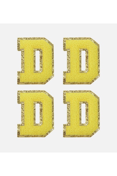 arredamento ملصق أصفر متوافق مع الترمس على شكل حرف D