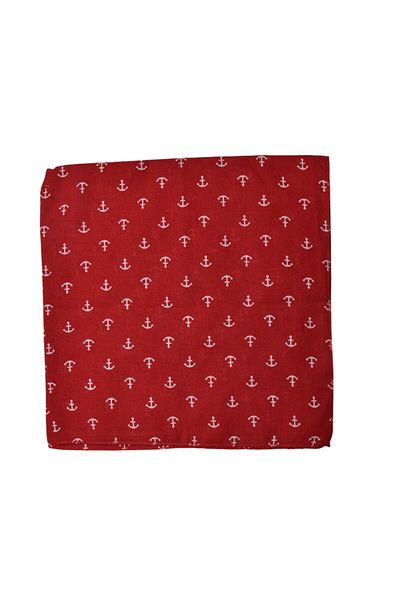 artı bir bodrum Bandana Anchor Patterned
