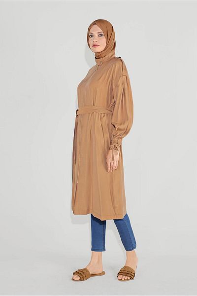 TRENDTESETTÜR Γυναικεία Πορτοκαλί (K.HARDAL) T 10192 50298 Trench Coat