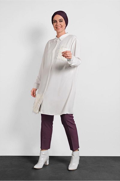 Alvina Pullu Chiffon Tunic 20003